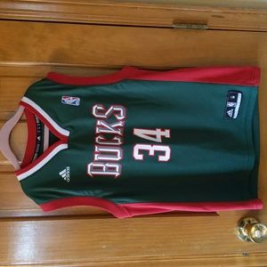 Milwaukee Bucks Giannis Antetokounmpo Youth Jersey M
